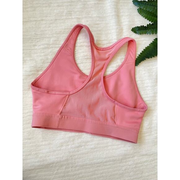 Adidas Logo Aeroready Racerback Sports Bra Womens Small - Picture 2 of 4